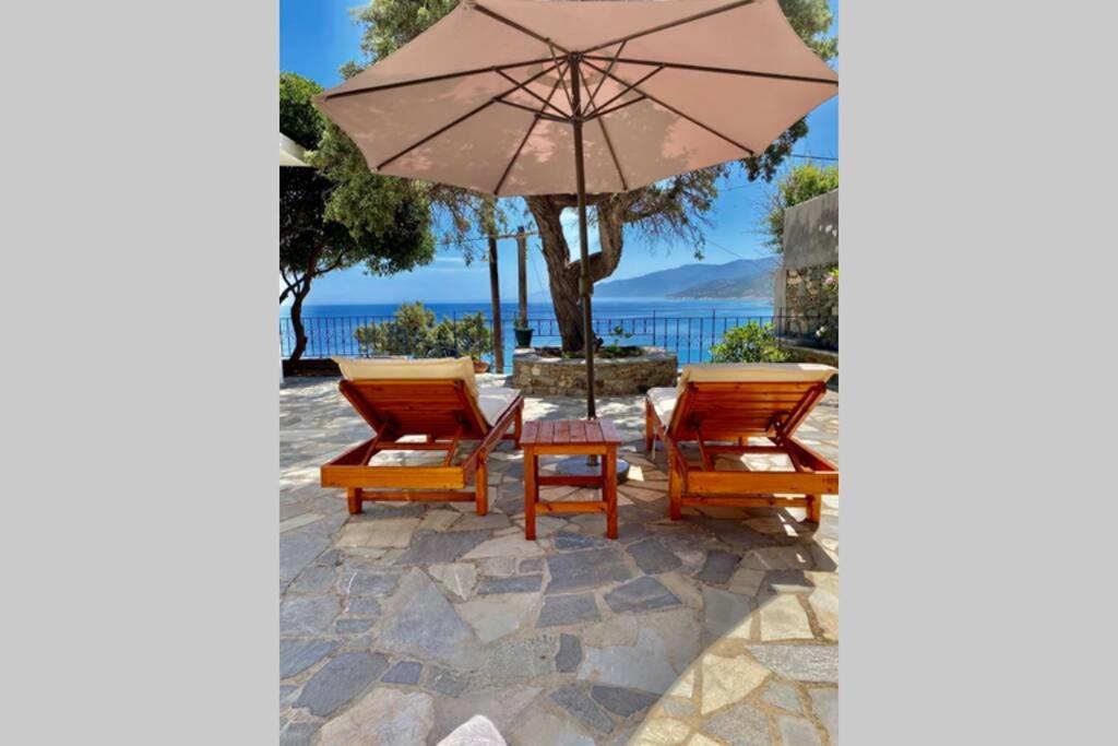 Villa Πέτρινη Αυλή, Αρμενιστης Ικαρια Armenistis  Esterno foto